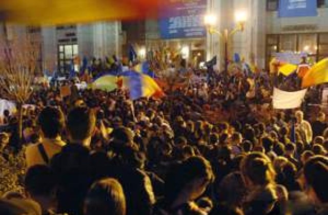 Manifestatii anticomuniste in toata Romania