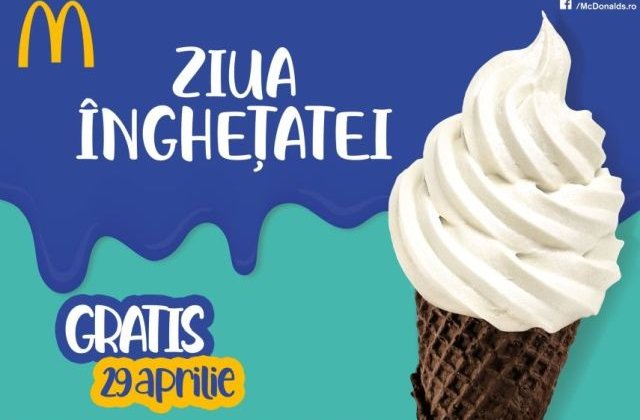 (P) Ziua Inghetatei la McDonald’s