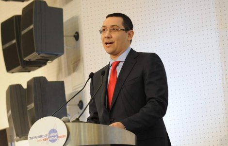 Ponta: Astazi propun act normativ pentru restituirea catre pensionari a sumelor retinute la CASS