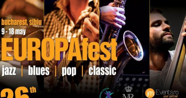 EUROPAfest 26 debuteaza pe 9 mai. Zece zile de jazz, blues, pop si clasic