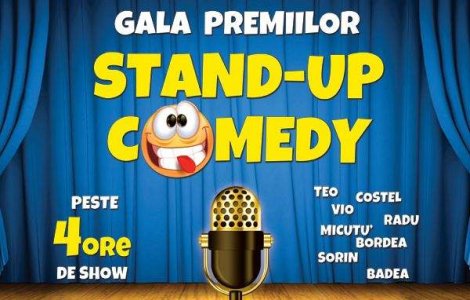 Cei mai buni comici stand-up se premiaza pe 18 mai