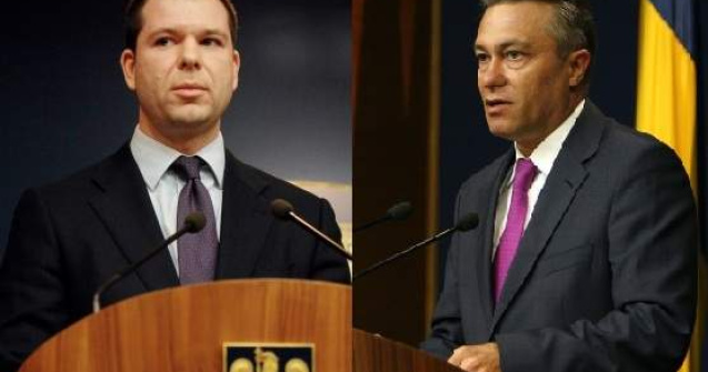 Cristian Diaconescu si Bogdan Dragoi, consilierii lui Basescu