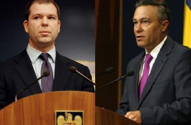 Cristian Diaconescu si Bogdan Dragoi, consilierii lui Basescu