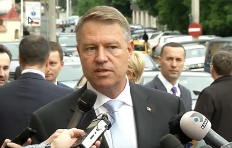 Iohannis: Este pacat ca avem parte de o guvernare pesedista esuata in acest moment festiv/ VIDEO