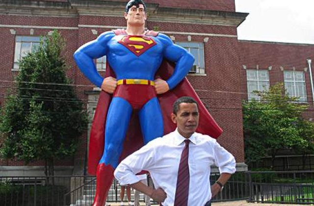 Obama a jucat baschet cu fostul Spiderman si fostul Batman