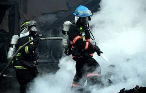 Incendiu la un restaurant din Herastrau
