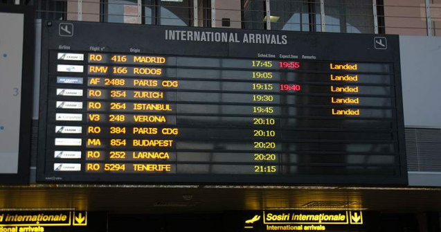 Aeroportul Otopeni, pe locul 58 in Europa dupa numarul de pasageri
