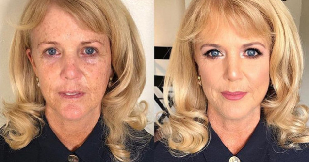 Top  Nu subestima puterea machiajului. 10+ imagini (noi) cu femei inainte si dupa "metamorfoza" prin make-up