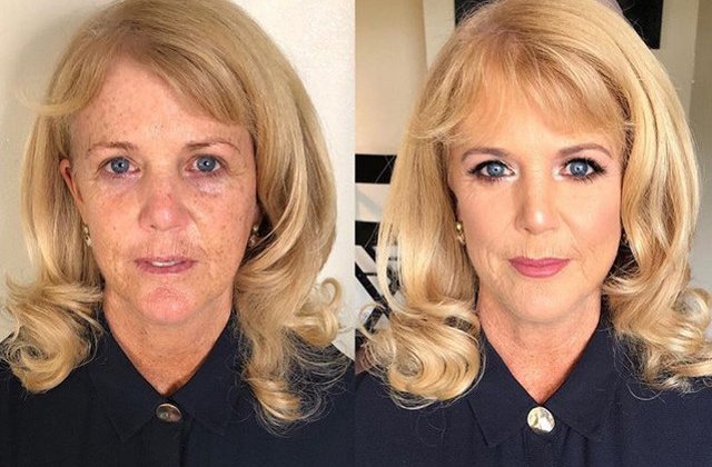 Nu subestima puterea machiajului. 10+ imagini (noi) cu femei inainte si dupa "metamorfoza" prin make-up