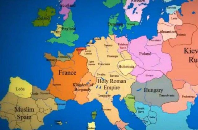 [VIDEO] 1.000 de ani de istorie europeana in trei minute