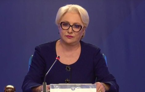Viorica Dancila: Violenta verbala, violenta fizica nu tin loc de argumente si nu sunt specifice poporului roman