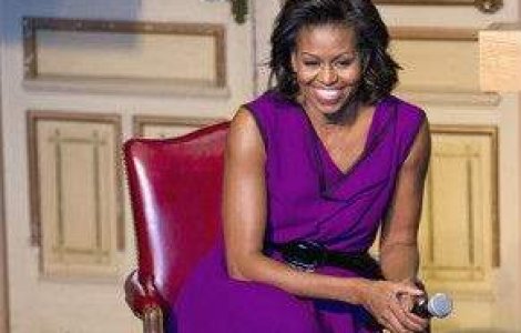 Michelle Obama: Idolul copilariei mele a fost Nadia Comaneci