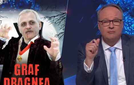 Liviu Dragnea, prezentat parodic ca un vampir corupt, la televiziunea publica din Germania/ VIDEO