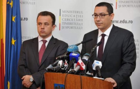 Ponta: Fondurile europene din POSDRU au fost "furate"