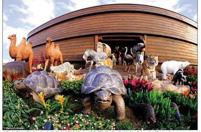 Trei miliardari au construit Arca lui Noe in Hong Kong