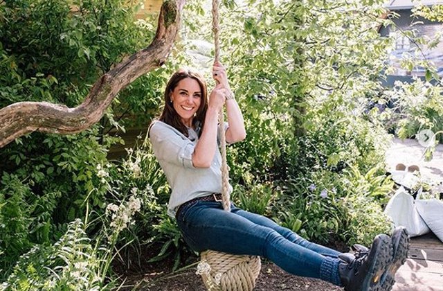Kate Middleton a creat designul unei gradini prezentate in cadrul Chelsea Flower Show/ FOTO