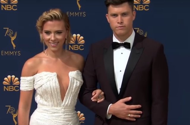 Scarlett Johansson si Colin Jost s-au logodit dupa doi ani de relatie