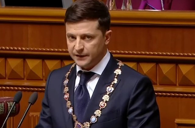 Noul presedinte al Ucrainei anunta dizolvarea parlamentului si alegeri anticipate