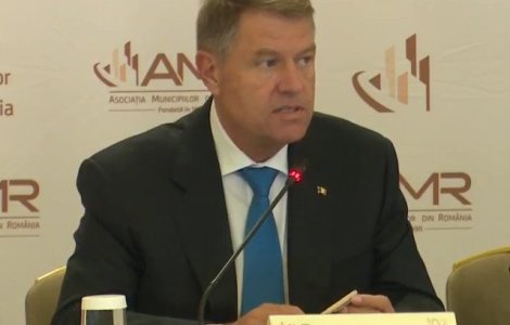 Iohannis: Stiti unde s-a vazut cel mai bine cum ar arata Romania lui Dragnea? La Topoloveni