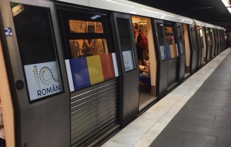 Circulatie ingreunata pe Magistrala 2 de metrou in urma dereglarii unui sistem electric al liniei