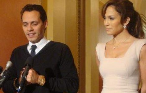 Jennifer Lopez si Marc Anthony, din nou impreuna... pe scena