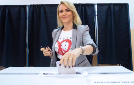 Gabriela Firea: Am votat pentru a fi reprezentati in Europa de oameni cu dragoste sincera de tara