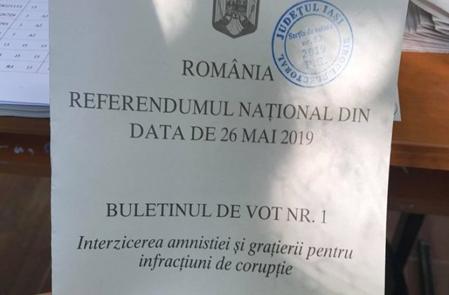 BEC: Buletinele de vot cu stampila de control pe prima pagina sau in alta pozitie NU sunt nule