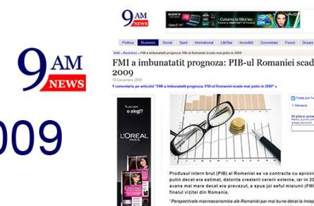 Numarul 1 intr-o luna dupa vizitatori unici (2009)
