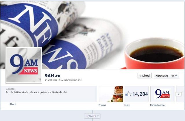 9AM pe Facebook (2011)