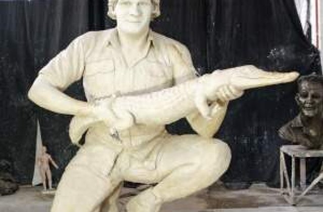 Steve Irwin: Ultima oara alaturi de un crocodil in Melbourne