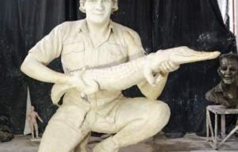 Steve Irwin: Ultima oara alaturi de un crocodil in Melbourne