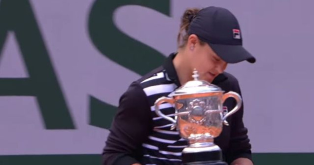 Ashleigh Barty a castigat turneul de la Roland Garros/ VIDEO
