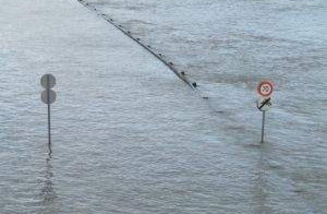 COD ROSU de inundatii in judetul Timis