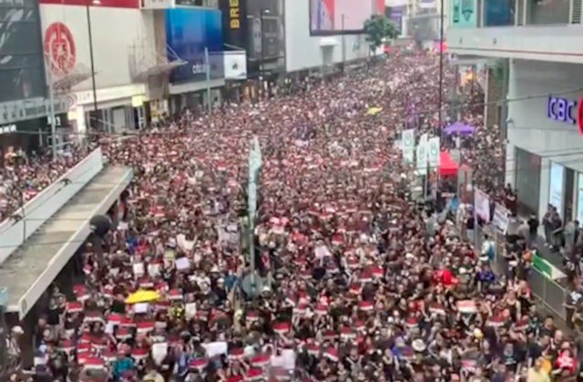 Un nou protest a avut loc la Hong Kong pentru retragerea completa a controversatului proiect de lege privind extradarea/ VIDEO