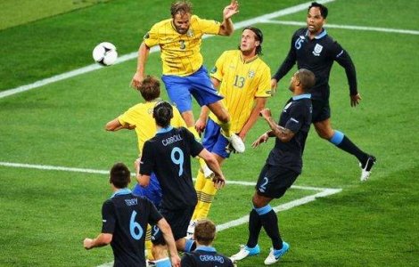 Video  EURO 2012: Anglia invinge Suedia