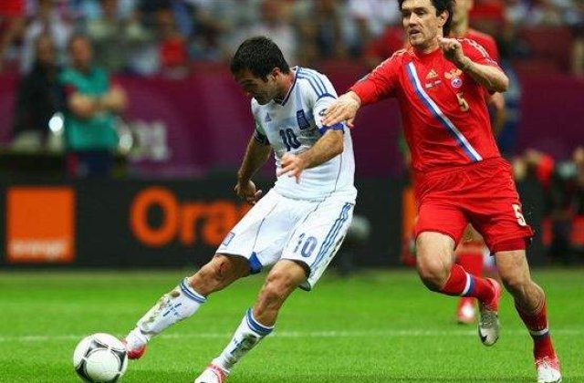 EURO 2012: Grecia invinge Rusia si se califica in sferturile de finala