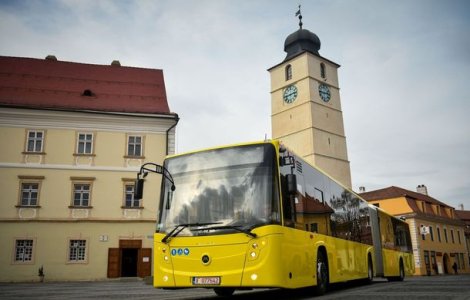 Wi-Fi gratuit in peste 100 de autobuze din Sibiu: parteneriat intre primarie, Continental si Orange