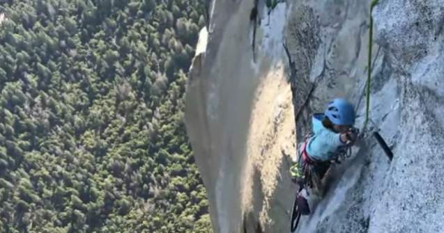 O fetita de 10 ani a devenit cea mai tanara persoana din lume care a escaladat piscul El Capitan, din Parcul Yosemite/ VIDEO