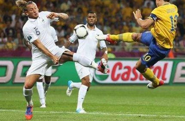 EURO 2012: Suedia paraseste competitia in mod onorabil