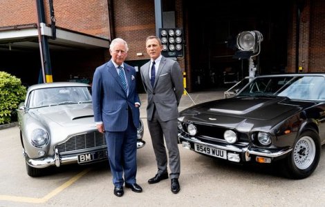 Masinile lui James Bond: Aston Martin a confirmat prezenta modelelor DB5, V8 si Valhalla in noul film cu Agentul 007