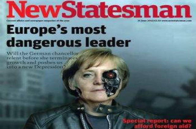 Publicatie britanica: Merkel, cel mai periculos lider de la Hitler incoace!