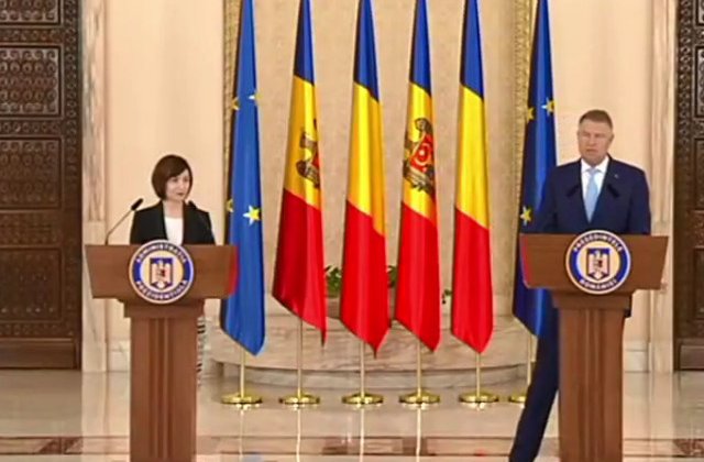 Iohannis, dupa intalnirea cu Maia Sandu: Romania este dispusa sa ofere asistenta dedicata consolidarii institutiilor din R. Moldova