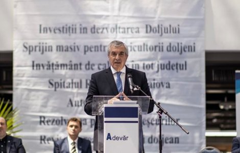 Tariceanu, despre Iohannis: Vorbe frumoase care dau bine doar in programele electorale, intr-o Romanie a lucrului bine "tacut"