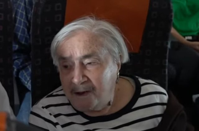 O pensionara a zburat pentru prima data cu avionul la 95 de ani/ VIDEO