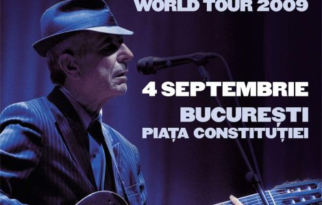 Leonard Cohen se intoarce in Romania