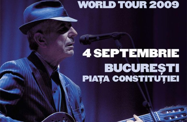 Leonard Cohen se intoarce in Romania