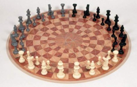 "Menage a trois" intelectual: Joc de sah pentru trei jucatori