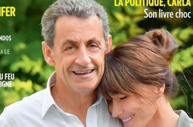 O fotografie a cuplului Sarkozy-Bruni, publicata de Paris Match, sursa de ironii si glume online