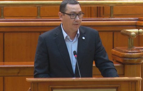 Ponta: Este nevoie de un Guvern mai bun pentru a gestiona treburile tarii