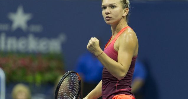 Simona Halep s-a calificat in optimi de finala la Wimbledon